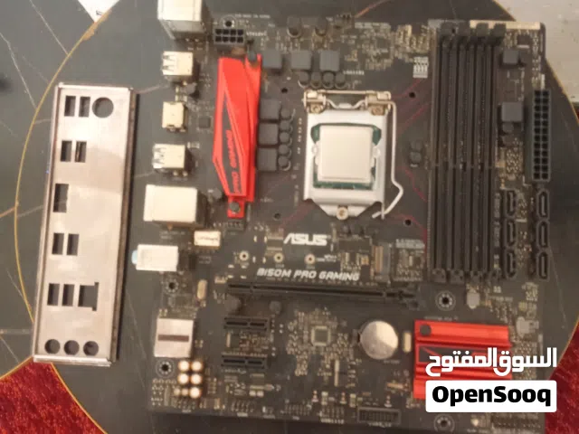 بسعر حرق من  الاخير السعر معالج الجيل السادس + مذربورد بيركبلها الجيل 6 او 7 مستعمل توب نظافه