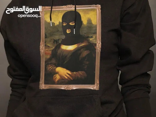هودي مونا ليزا hoodie Mona Lisa (black)