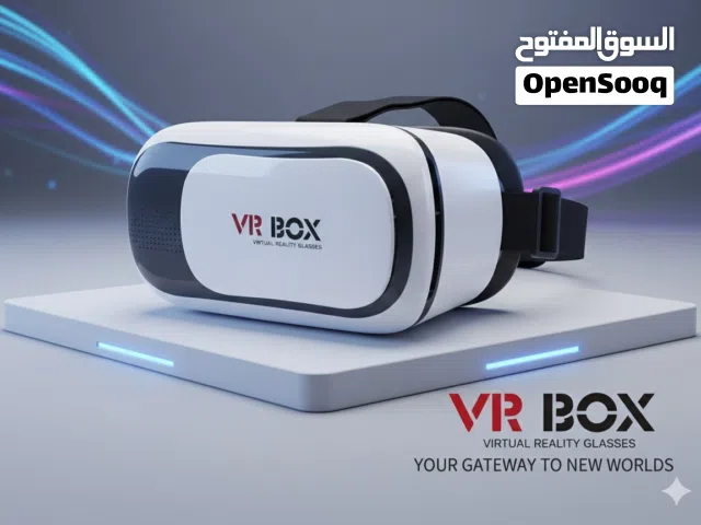 نظارة الواقع الافتراضي VR BOX – تجربة سينما وألعاب 360°