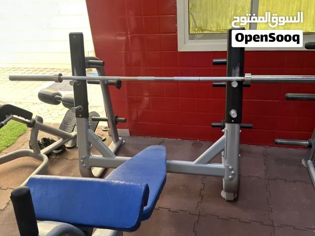 جهاز جم بنش سفلي بحاله ممتازه استعمال منزليOnly lower bench) home use)