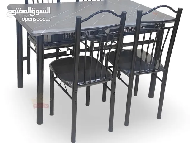 طاولات طعام حديد 4 كرسي
