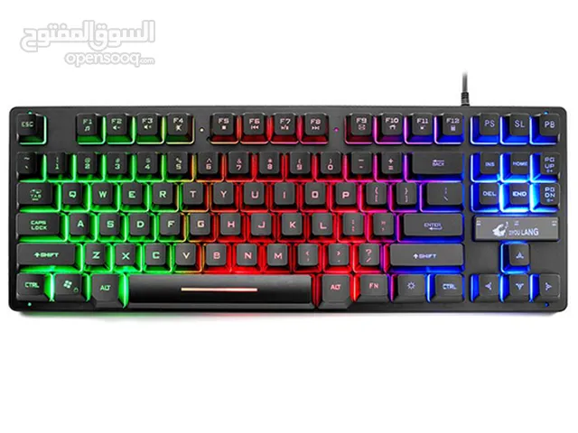 كيبورد ميكانيكي سلكي ZIYOULANG K2 USB WIRED KEYBOARD BLUE SWITCH 80%