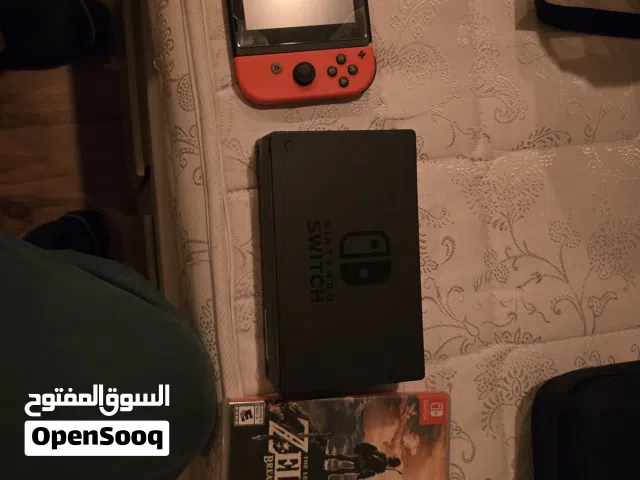 nintendo switch neon version barley used LCD screen and in good condition