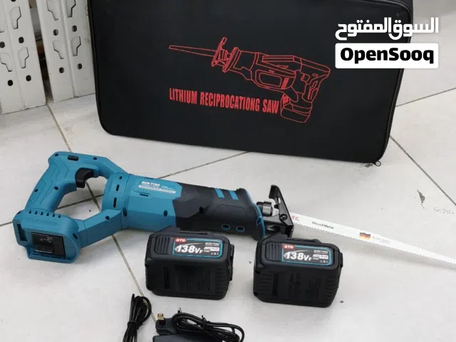 منشار ترددي بطارية مكينة قص خشب حديد عظام بلاستيك لاسلكي شرش شحن اصلي بدون فحمات