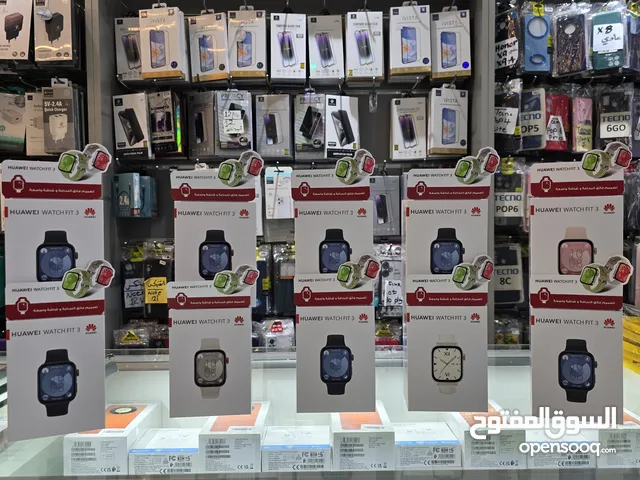 HUAWEI WATCH FIT 3 بسعر الجملة كفالة الوكيل الرسمي Cell Avuno جميع الالوان متوفرة في معرضنا