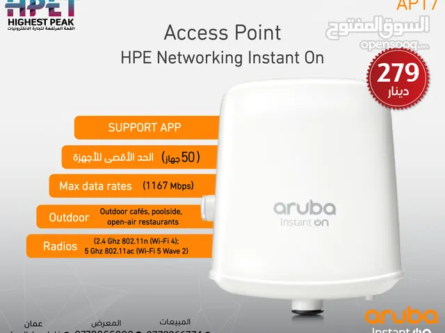 نقطة الوصول الخارجية HPE Instant On AP17 – تغطية Wi-Fi في أقسى الظروف