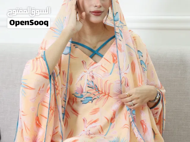 ظفاري مميييز شيفون فصوصص مبطن وشيله