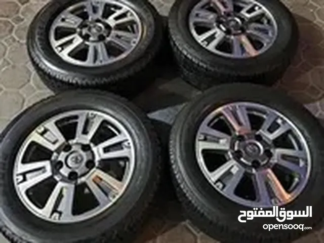 رنقات تويوتا تاندرا مقاس 20 اصليات مع اطارات