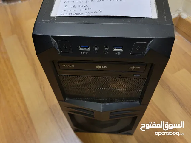 Desktop PC Core i3 كمبيوتر ديسك توب كامل للبيع باقل من سعر القطع