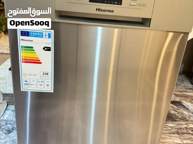 غسالة صحون هايسنس مستعملة بس نظيفة كلش وشغالة
