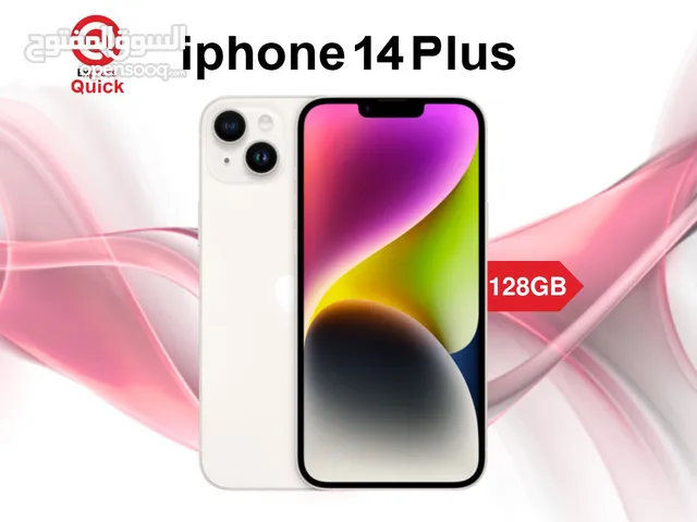 IPHONE 14 PLUS ( 128GB ) USED /// ايفون 14 بلس ذاكره 128 جيجا مستعمل بحاله الجديد
