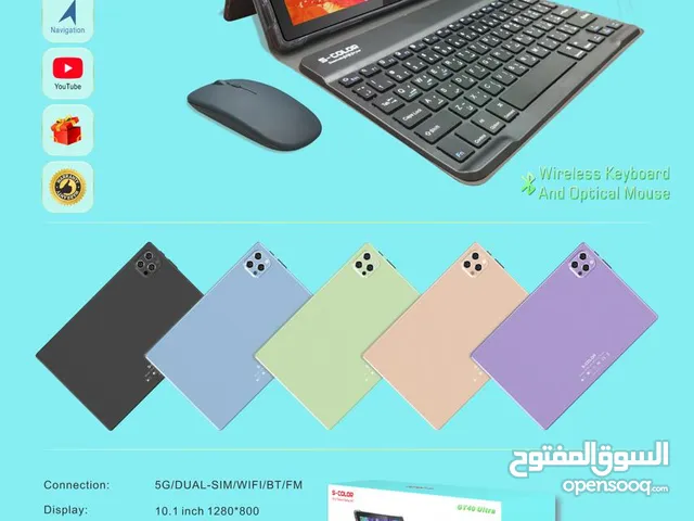 Tablet GT 40 + Keyboard and mouse ضمان 6 شهور