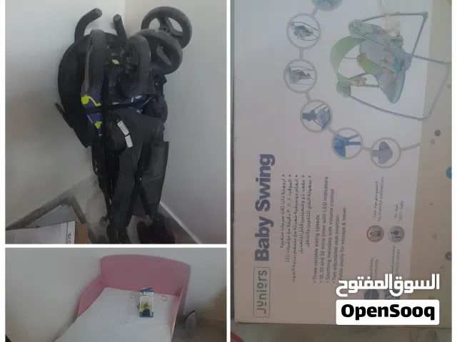 بيع مشيات وارجوحة طفل