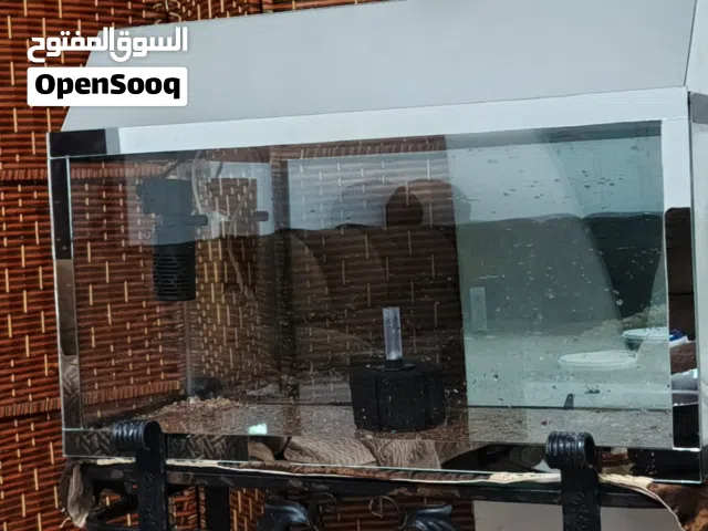 حوض سمك مع فلترين للبيع