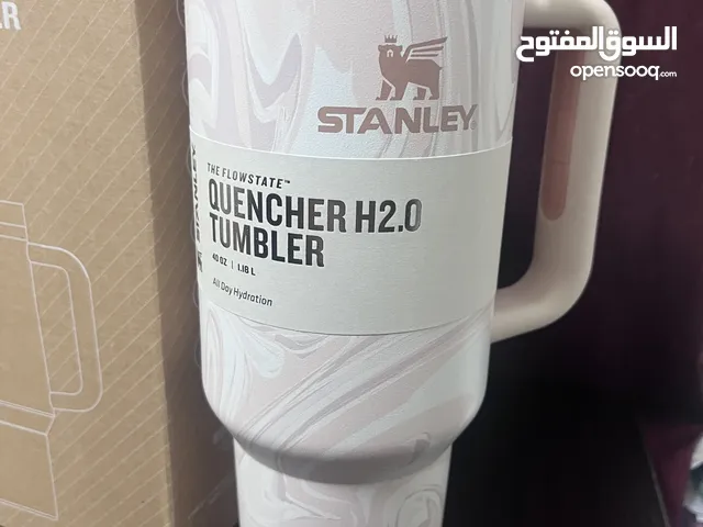 اصلي Stanley tumbler مطره ستانلي ، مع مصاصه (شلمونة)  Stanley Rose Quartz Swirl 40oz