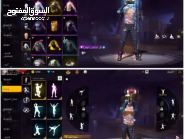 Free Fire Accounts and Characters for Sale in Aqaba
