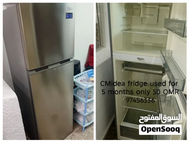 ثلاجة سي ميديا 252 لتر شبه استخدام 5 شهور