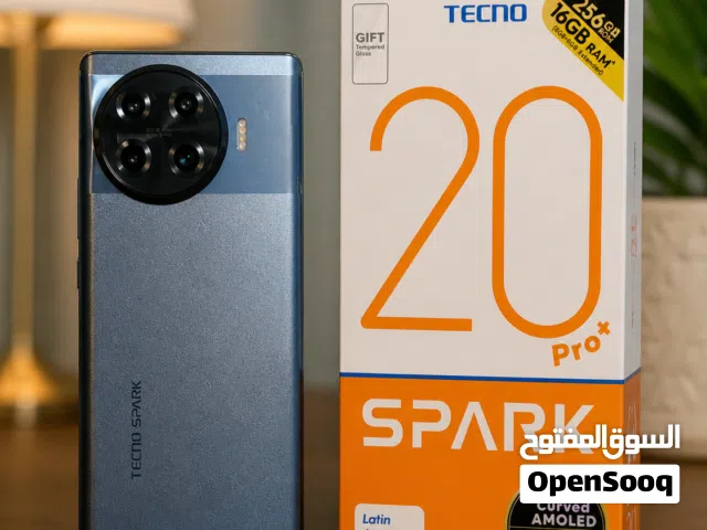 للبيع: Tecno Spark 20 Pro Plus (تكنو سبارك 20 برو بلس)