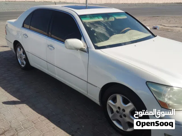 للبيع لكزس430 2004 - ابيض لؤلؤي المستخدم الاول في عمان