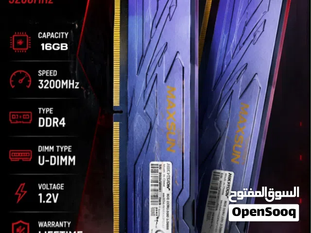 رامات (2×8 16GB) بسعر 120 الف دينار قفل وتوصيل مجاني لكل محافضات العراق