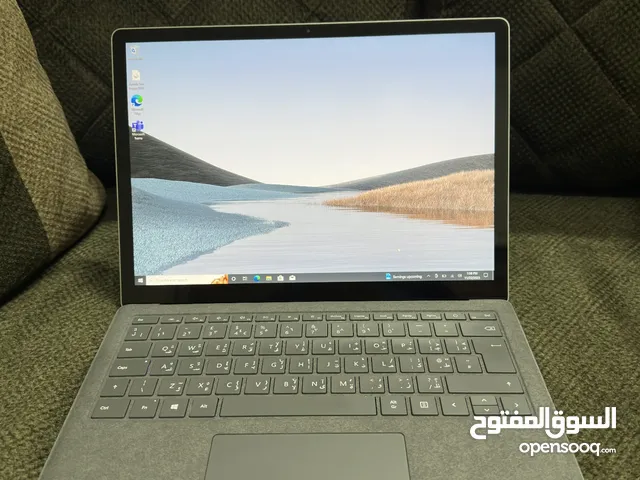 Microsoft Surface laptop 3 i5-10th gen بحالة ممتازة بسعر مغري