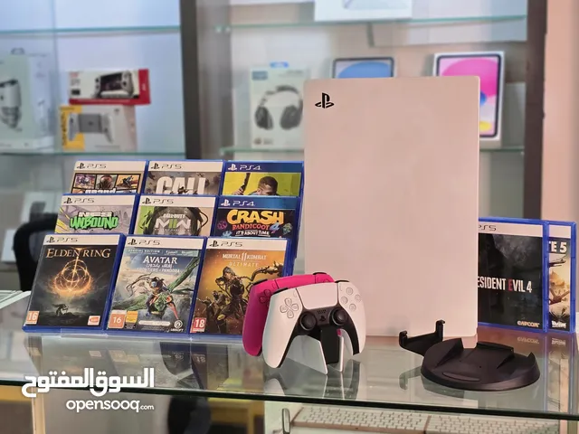 PlayStation 5 مع 13 لعبة وملحقات كاملة بسعر لا يفوّت!