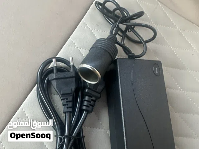 محول من كهرباء منزل او مولد كهرباء الى كهربة سياره 12 فولت