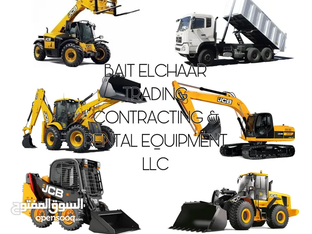 JCB boomloader for rent