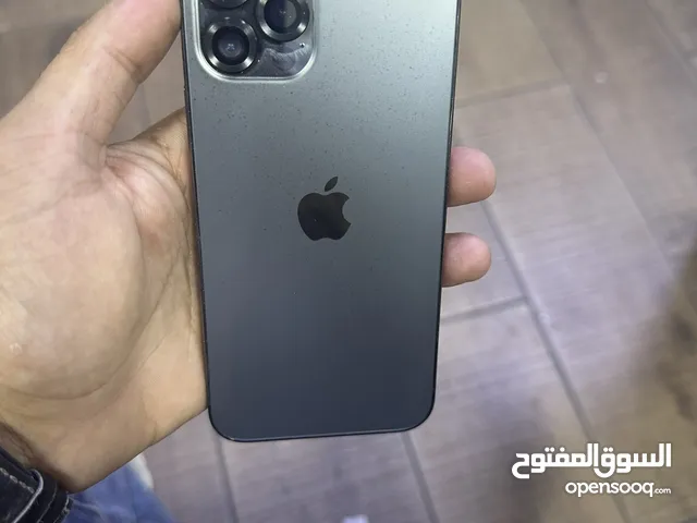 ايفون 12 برو سعه الذاكره 128 جيجا لون اسود بحاله ممتازه