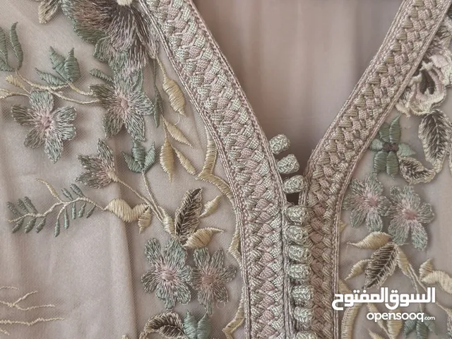 قفطان مغربي ، Moroccan kaftan- صنع مغربي يدوي 100%