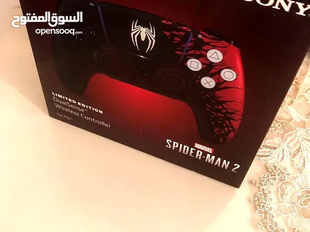 يد ps5 جديده نسخة اسبيدرمان