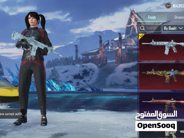 Pubg very rare acc with mission b shirts and rare things