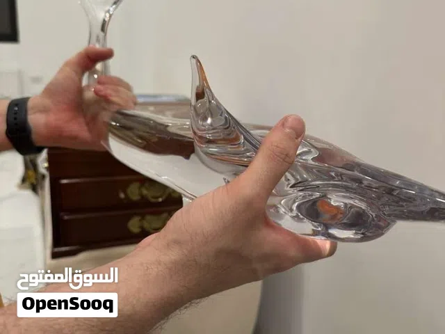 ميز منزلك واضف له لمسات بالكريستال الفرنسي crysal Daum dolphin