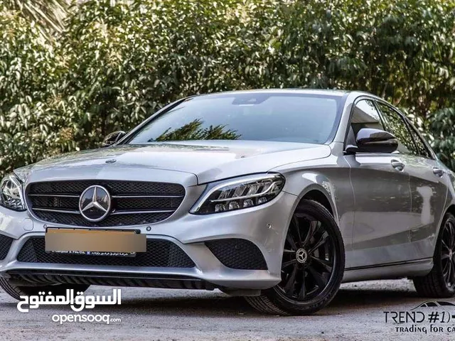 مرسيدس c200 2019 كرت ابيض للبيع