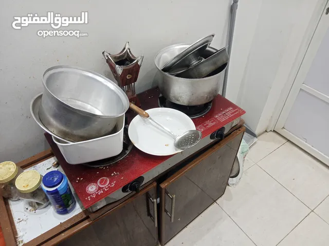 فرن كهرباء وفرن غاز مستعمل