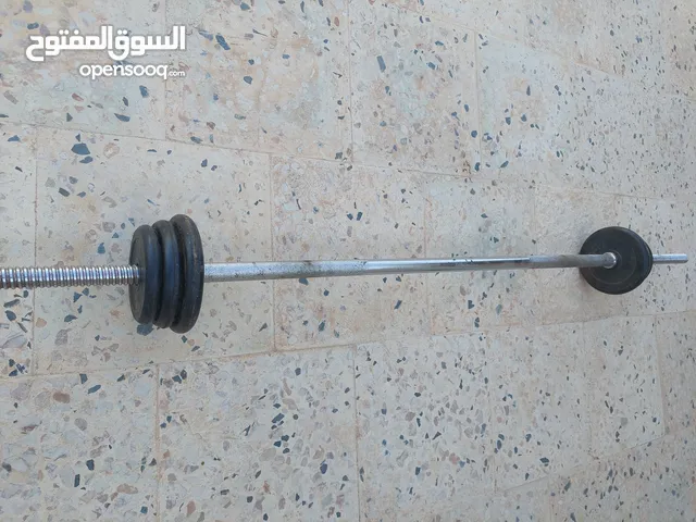 بار حديد طول 1.25 معاه اوزان 6كيلو 150 دينار