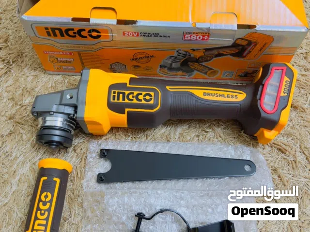 جلخ جديد ماركة انجيكو بدون بطارية قوته 1000w