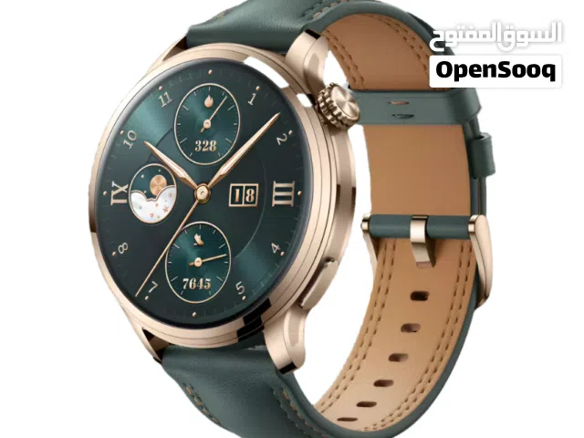 ساعة honor watch pro 4 جديدة بالكرتونة لون اخضر