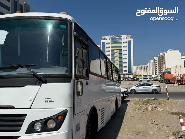 للبيع باص تاتا مع العقد 2012 فيه مكيف