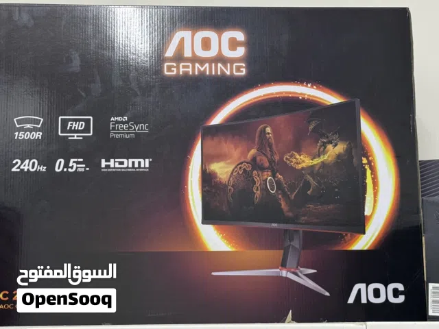 شاشة AOC تستخدم للجيمنج و مشاهدة