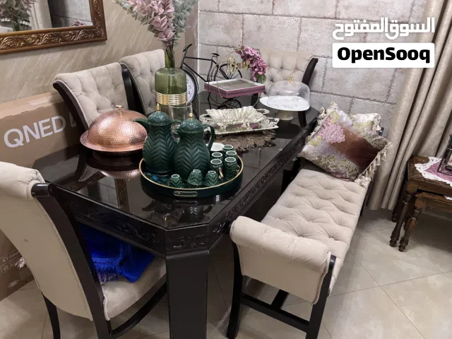 طاوله سفره بحاله الممتاز مع مراي محفره