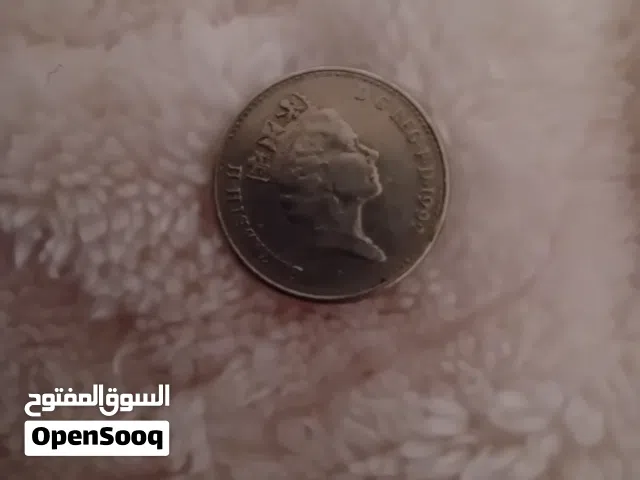 عملة 10 بنسات سنة الصنع 1997