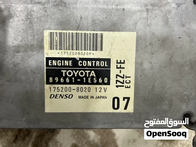 كمبيوتر كورولا  تويوتا من موديل 2001 الى 2003 شغال 100/100و مبرمج