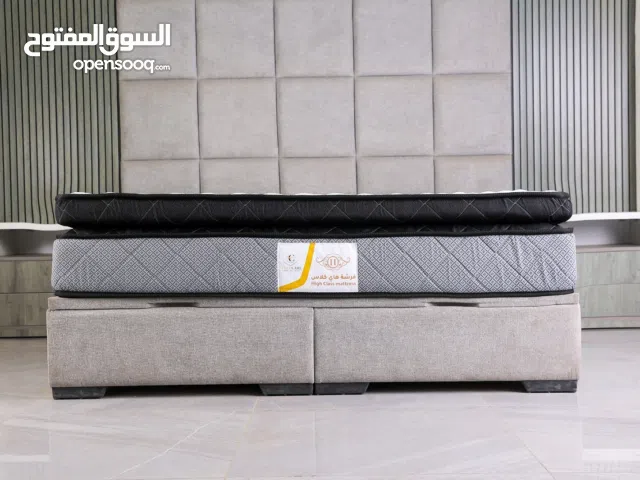 فرشة هاي كلاس كفالة 10 سنوات ارتفاع 33سم قماش نتيد ثقيل معالج ضد البكتيريا والرطوبة  طبقة دانلوب