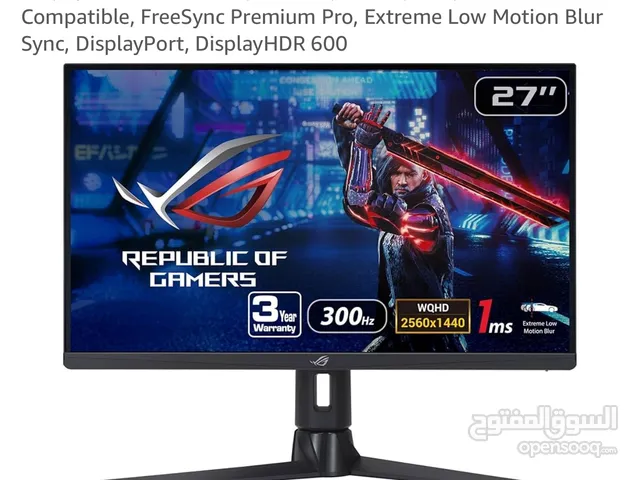 ASUS ROG Strix 27 2k 300hz XG27AQMR