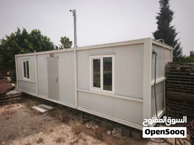 للبيع تريلا سكنية جاهزة شبه جديدة مقاس 3x9