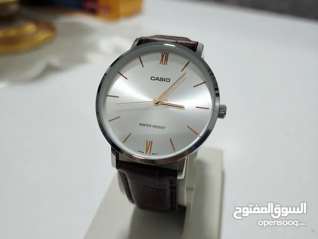 ساعة كاسيو عقارب رجالية انيقة (جديدة) - casio