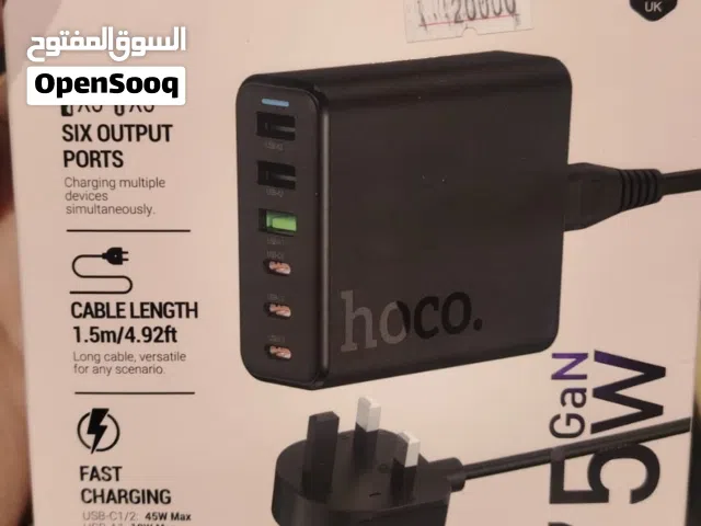 شاحن Hoco أصلي 6 منافذ