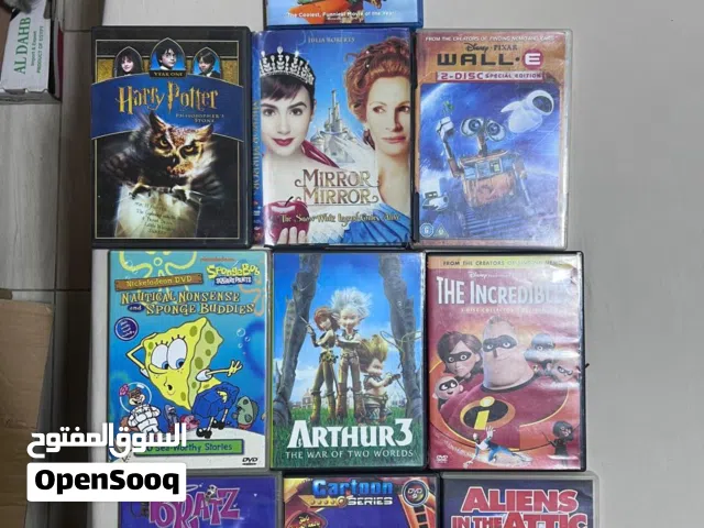 سيديهات ودي في دي أفلام كارتون للأطفال