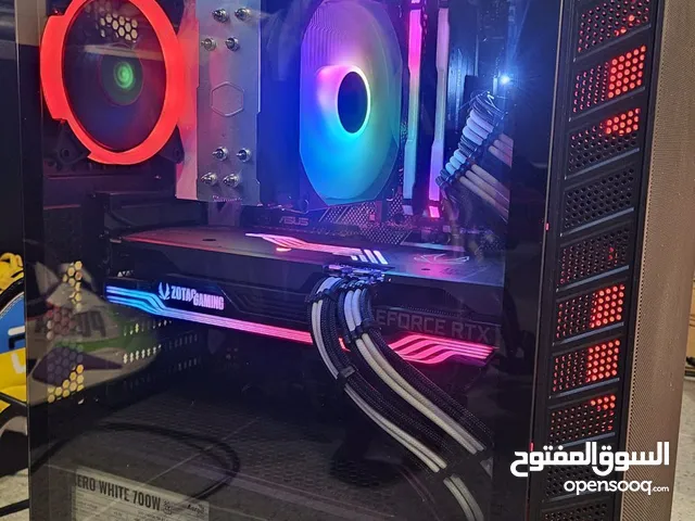 كمبيوتر ألعاب ومونتاج للبيع – RTX 3080 و RAM 32GB